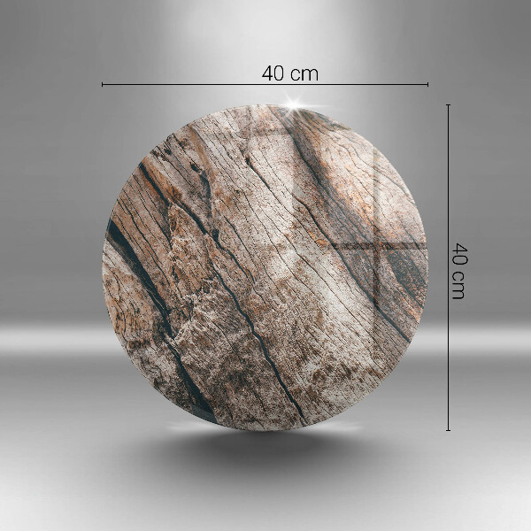 Deska kuchenna szklana Struktura drewna