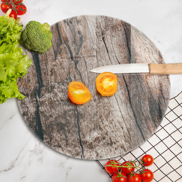 Deska kuchenna szklana Struktura drewna