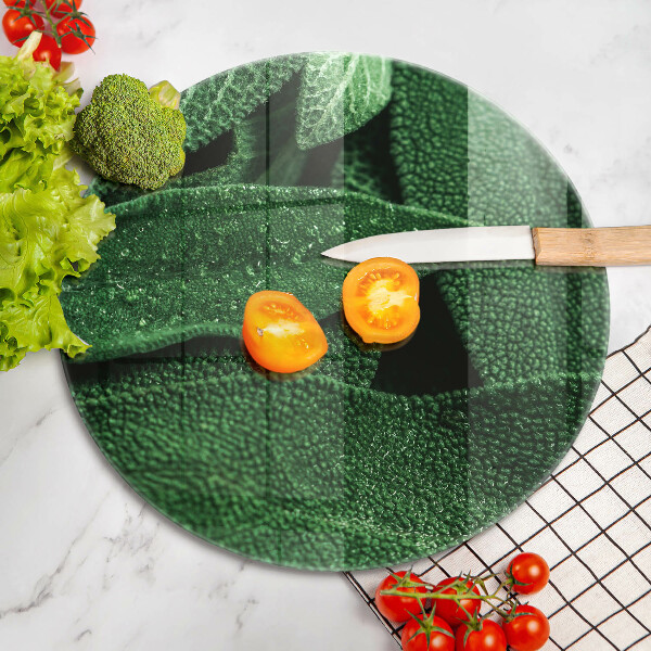 Deska kuchenna szklana Liście rośliny