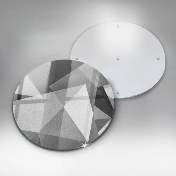 Deska kuchenna szklana Betonowa ostra abstrakcja