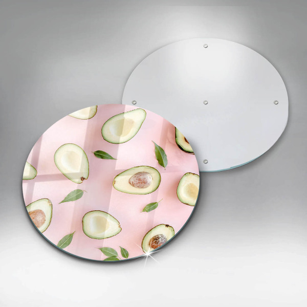 Deska kuchenna szklana Wzór awokado