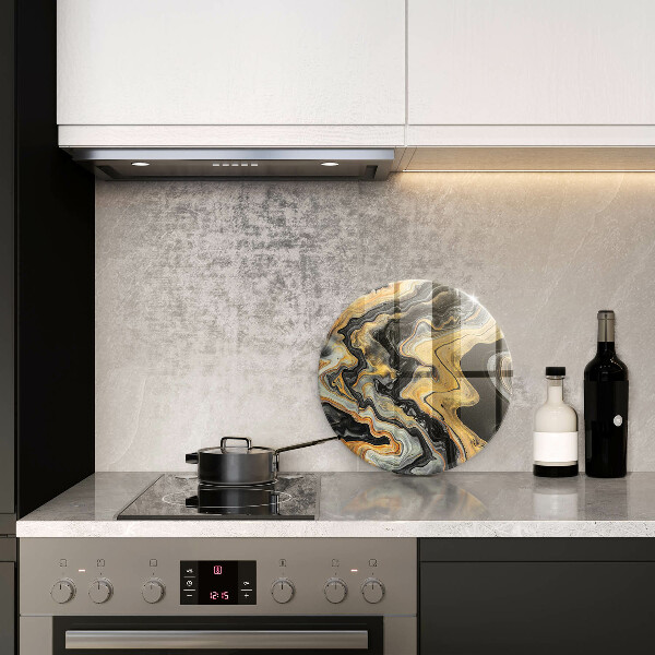 Deska kuchenna szklana Abstrakcyjna struktura