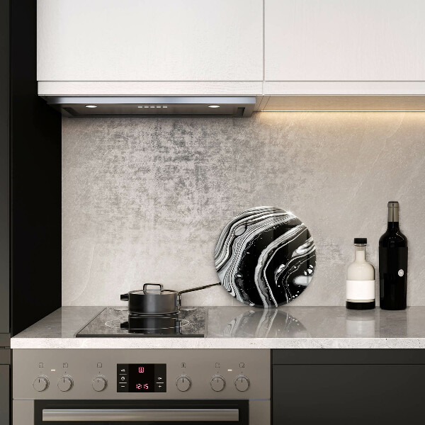 Deska kuchenna szklana Abstrakcja tusz