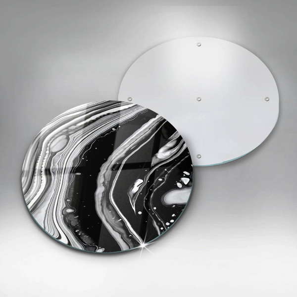 Deska kuchenna szklana Abstrakcja tusz