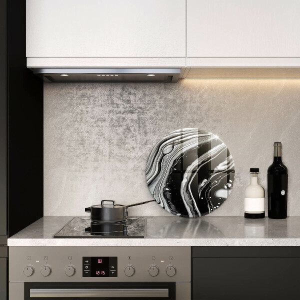 Deska kuchenna szklana Abstrakcja tusz