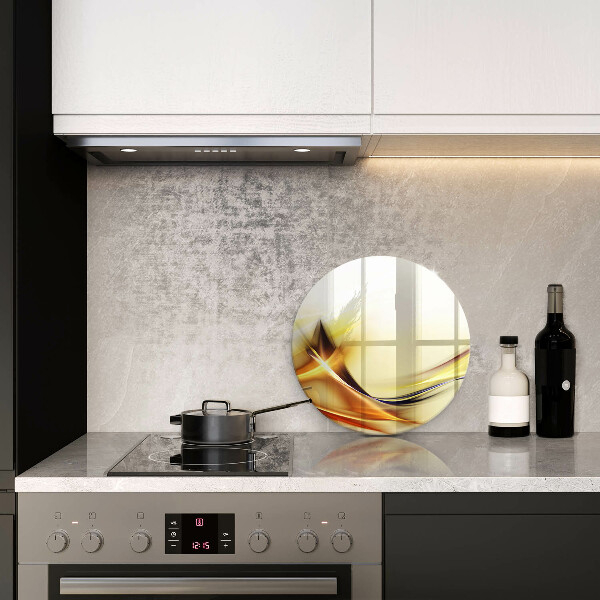 Deska kuchenna szklana Abstrakcja linie światła