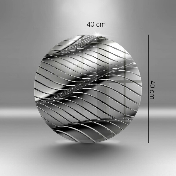 Deska kuchenna szklana Metalowa struktura 3D