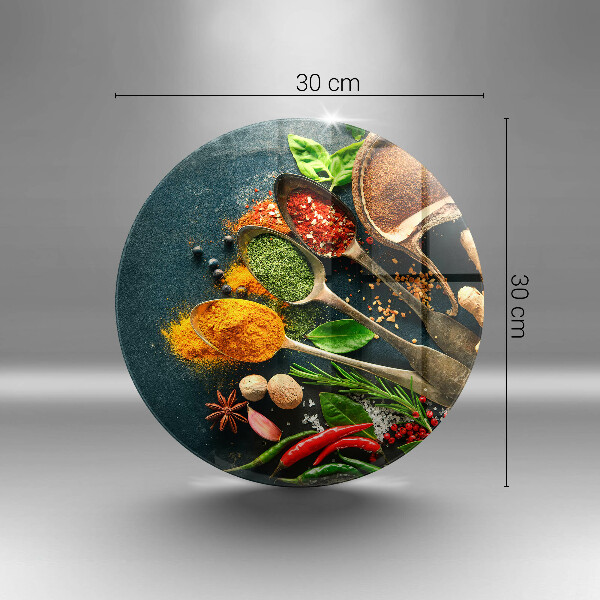 Deska kuchenna szklana Kuchenne przyprawy łyżki