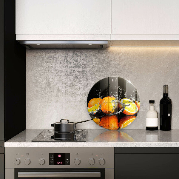 Deska kuchenna szklana Soczyste owoce pomarańcze