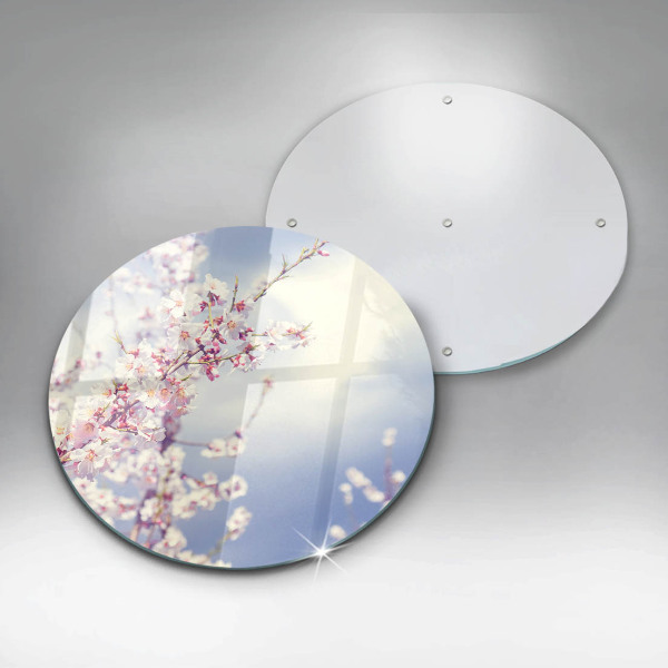 Deska kuchenna szklana Kwitnące drzewo