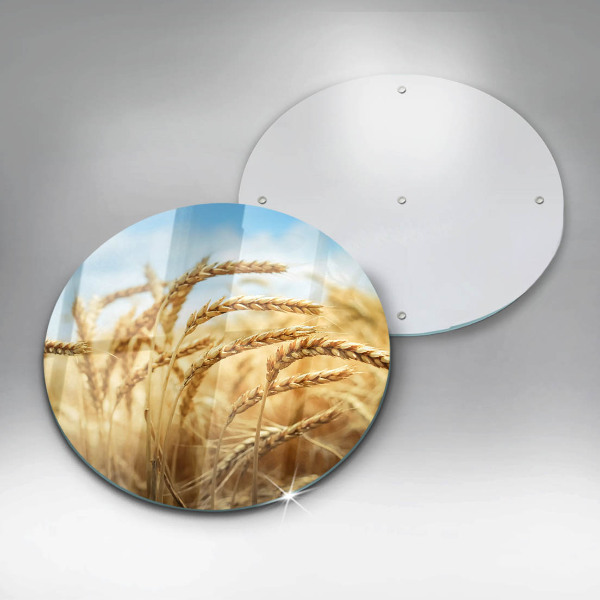 Deska kuchenna szklana Kłosy zbóż na polu