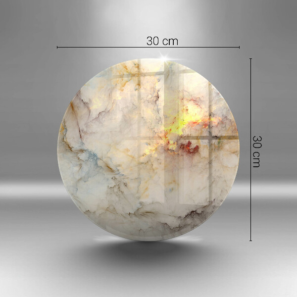 Szklana deska kuchenna Tekstura marmur ze złotem