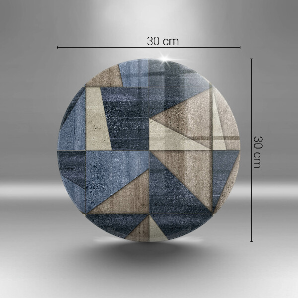 Szklana deska kuchenna Abstrakcja geometryczna