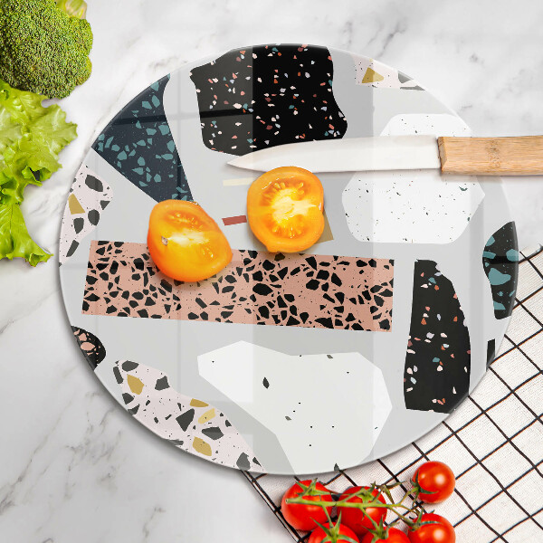 Szklana deska kuchenna Kamień gres