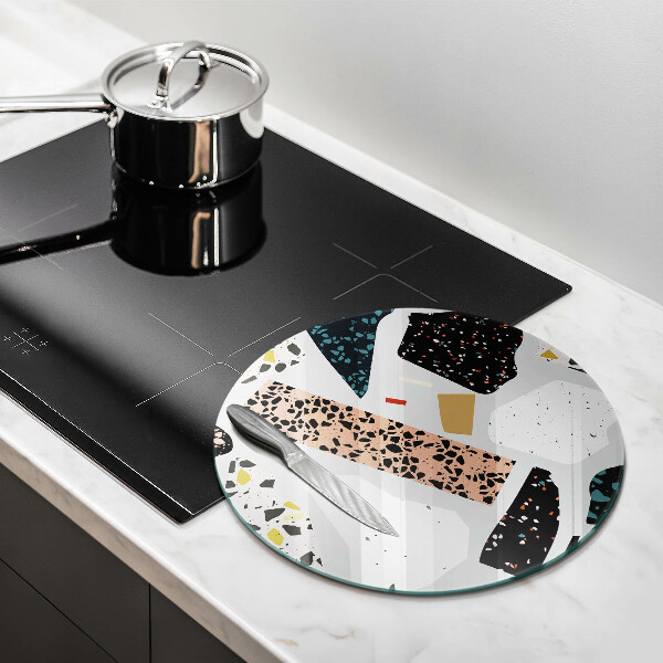 Szklana deska kuchenna Kamień gres