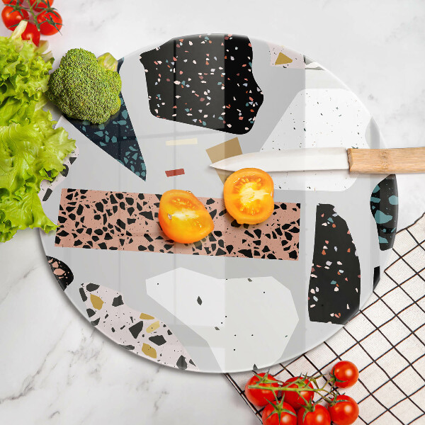 Szklana deska kuchenna Kamień gres