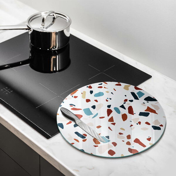 Szklana deska kuchenna Ozdobny kamień