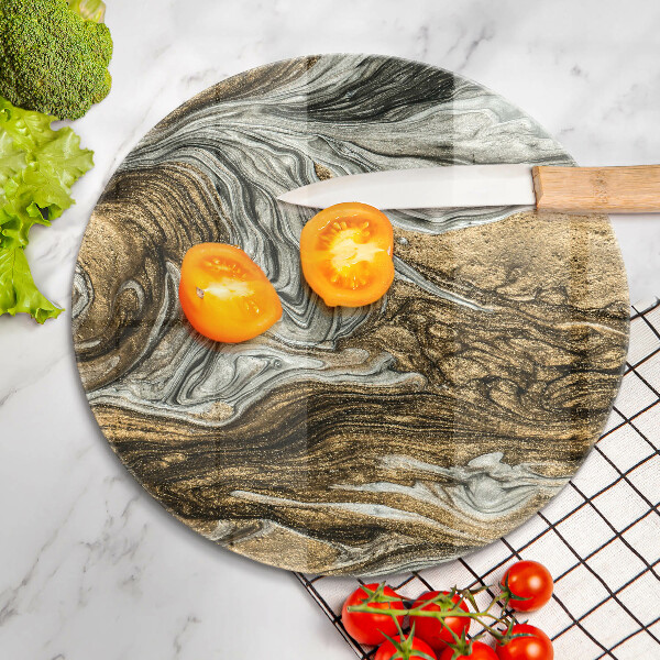 Szklana deska kuchenna Bogata abstrakcja