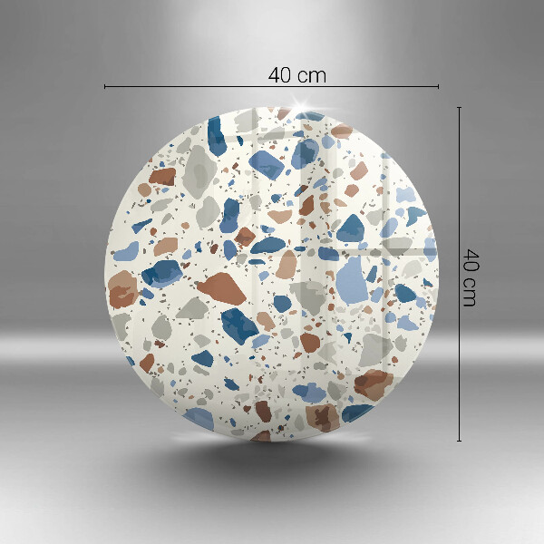 Szklana deska kuchenna Ozdobny kamień gres