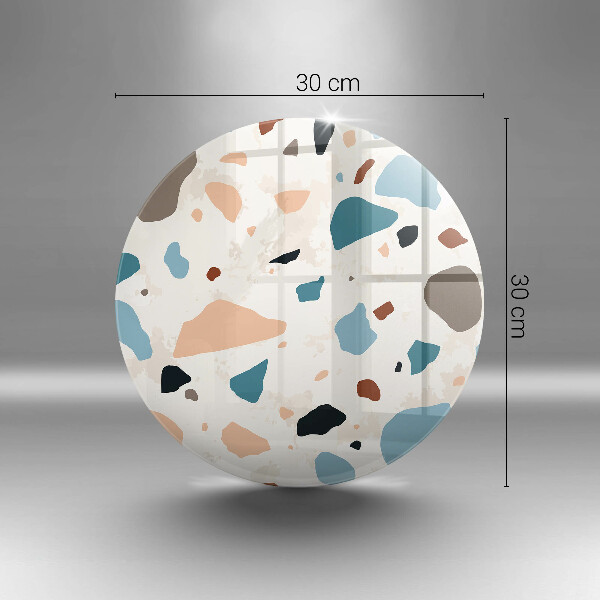 Szklana deska kuchenna Kamień ozdobny gres