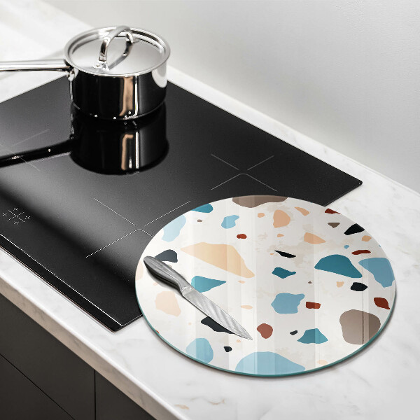 Szklana deska kuchenna Kamień ozdobny gres