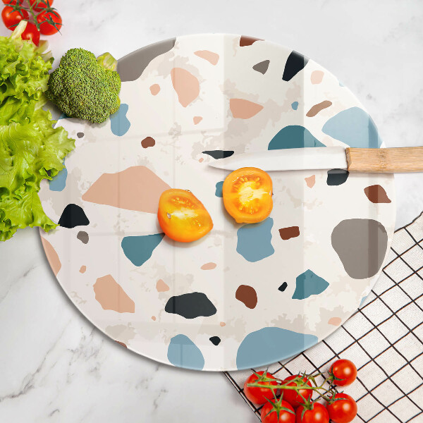 Szklana deska kuchenna Kamień ozdobny gres