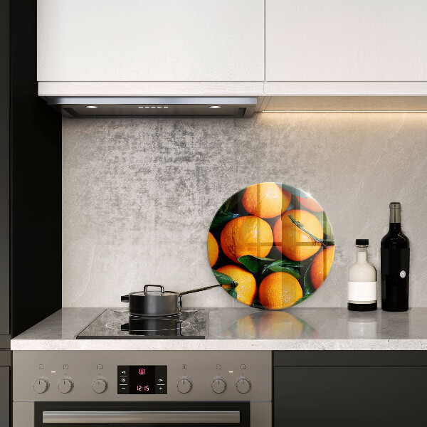 Szklana deska kuchenna Owoce pomarańcze