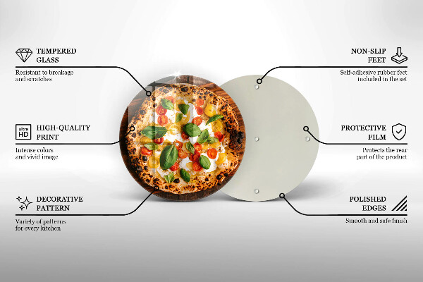 Deska kuchenna Włoska pizza