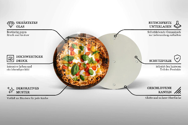 Deska kuchenna Włoska pizza