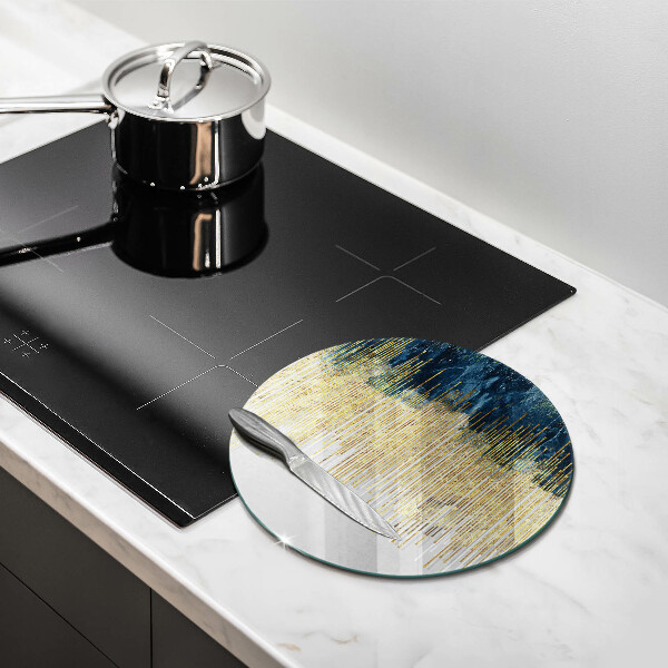 Deska kuchenna szklana Designerska abstrakcja