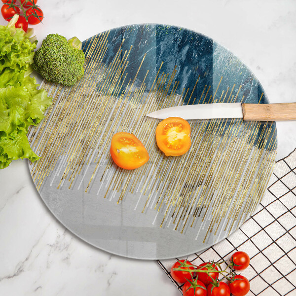 Deska kuchenna szklana Designerska abstrakcja