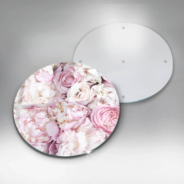 Deska kuchenna szklana Bukiet piwonii