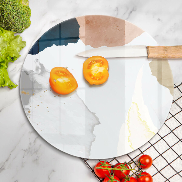 Deska kuchenna szklana Abstrakcyjne plamy