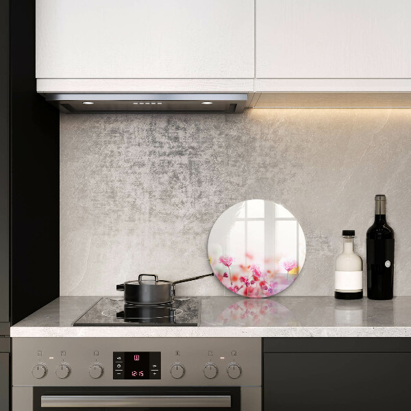 Deska kuchenna szklana Łąka kwiatów