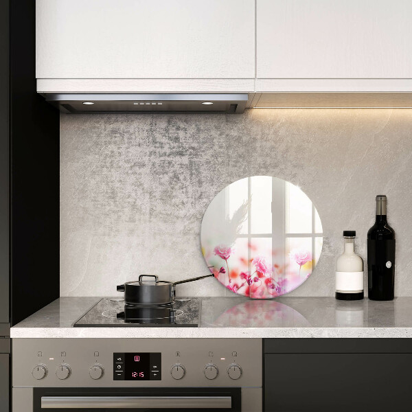 Deska kuchenna szklana Łąka kwiatów