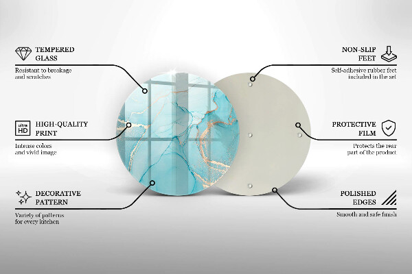 Deska kuchenna szklana Abstrakcja kamień