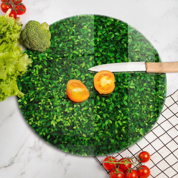 Deska kuchenna szklana Roślina małe listki