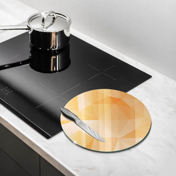 Deska kuchenna szklana Geometryczne tło