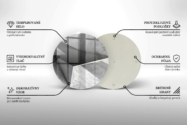 Deska kuchenna szklana Betonowa abstrakcja