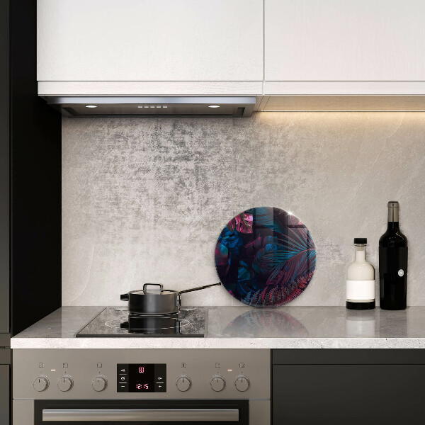 Deska kuchenna szklana Ciemna dżungla