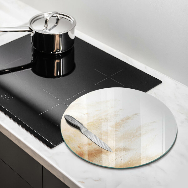 Deska kuchenna szklana Trawa pampasowa