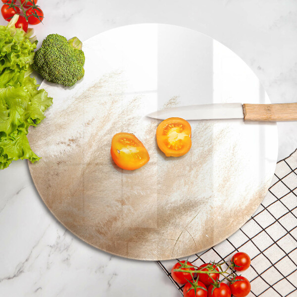 Deska kuchenna szklana Trawa pampasowa