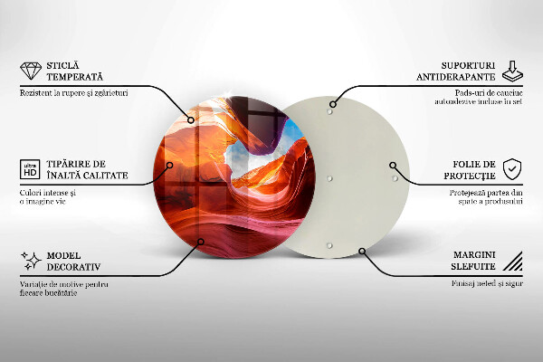 Deska kuchenna szklana Pejzaż skały kanionu
