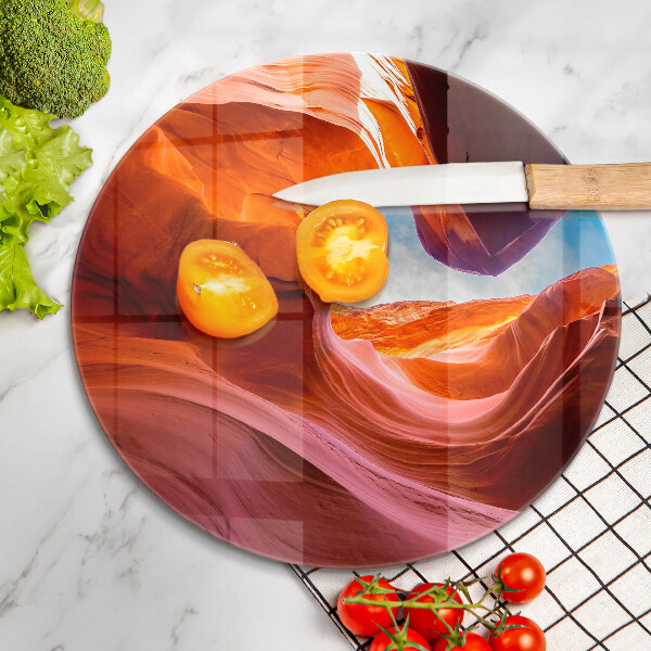 Deska kuchenna szklana Pejzaż skały kanionu