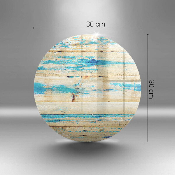 Deska kuchenna szklana Retro deski drewno