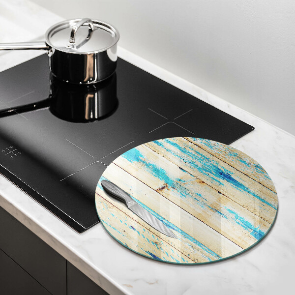 Deska kuchenna szklana Retro deski drewno