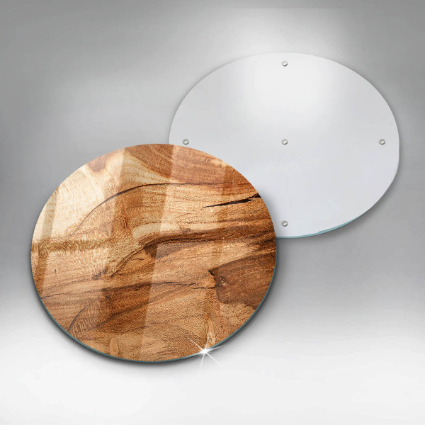 Deska kuchenna szklana Drewniana tekstura deski