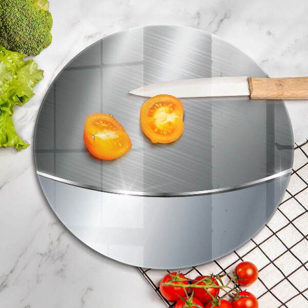 Deska kuchenna szklana Wzór metalowa abstrakcja