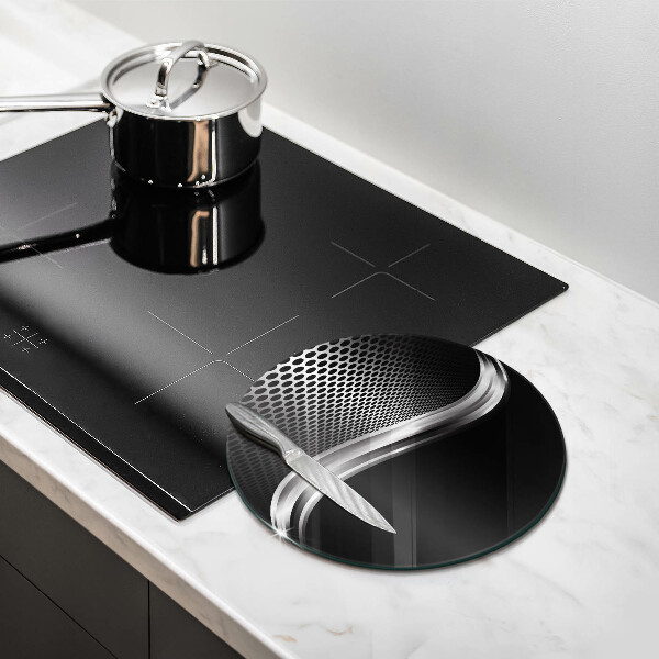 Deska kuchenna szklana Metalowa struktura