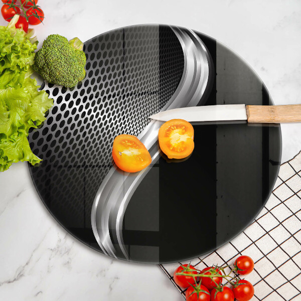 Deska kuchenna szklana Metalowa struktura